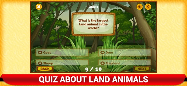 Wild Zoo Animals Quiz Fun App(圖3)-速報App