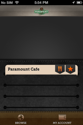 Paramount Cafe screenshot 2