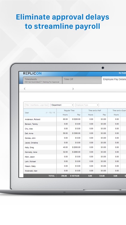 Replicon - Timesheets with GPS screenshot-4