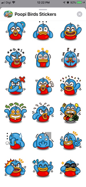 Poopi Birds Stickers(圖2)-速報App