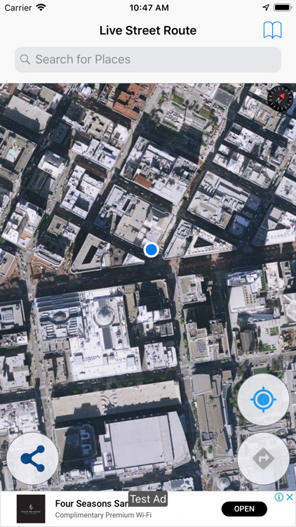Live Street Route Map