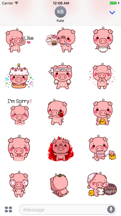 So Cute Piggy Stickers Pack