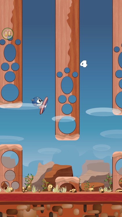 Monko Flappo PLUS-Flappy Monky screenshot-4