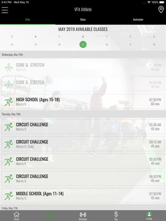 VFit Athlete screenshot 3