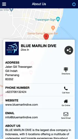 Game screenshot Blue Marlin Dive Indonesia apk