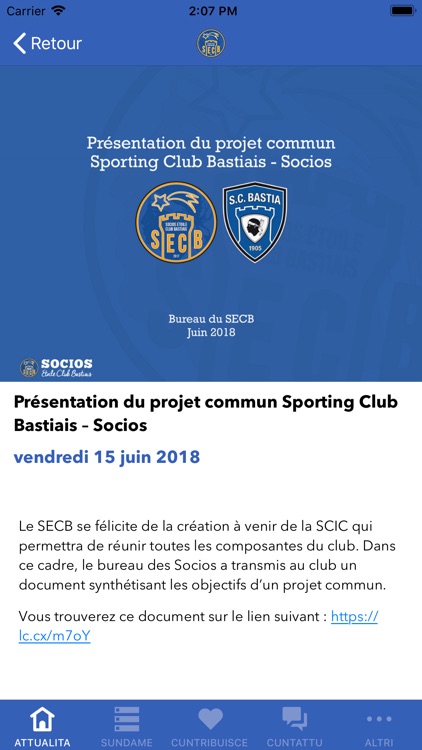 Socios Etoile Club Bastiais