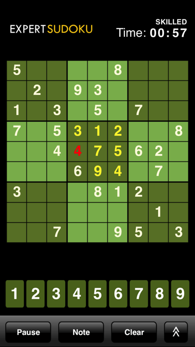 Expert Sudoku Screenshot 3