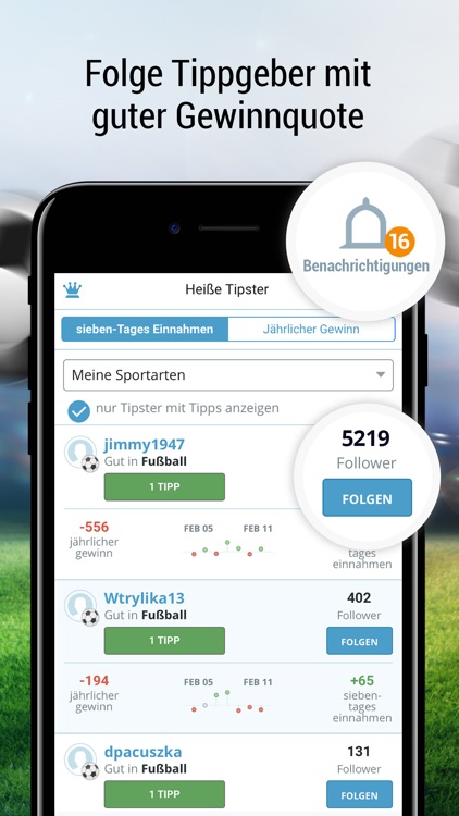 Sportwetten Tipps der OLBG