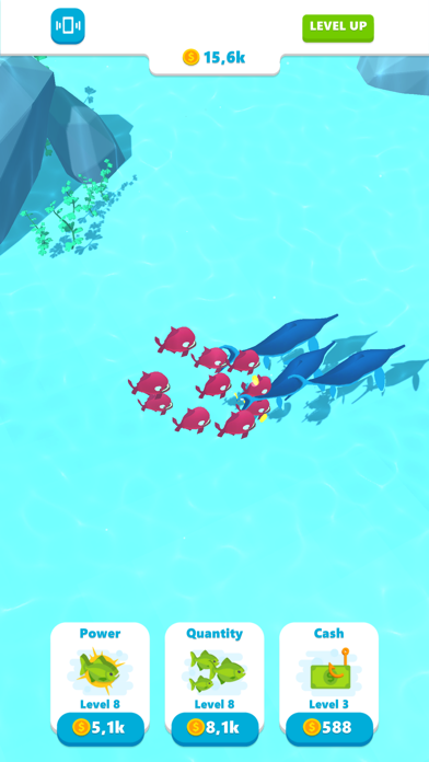 Piranha Idle screenshot 2