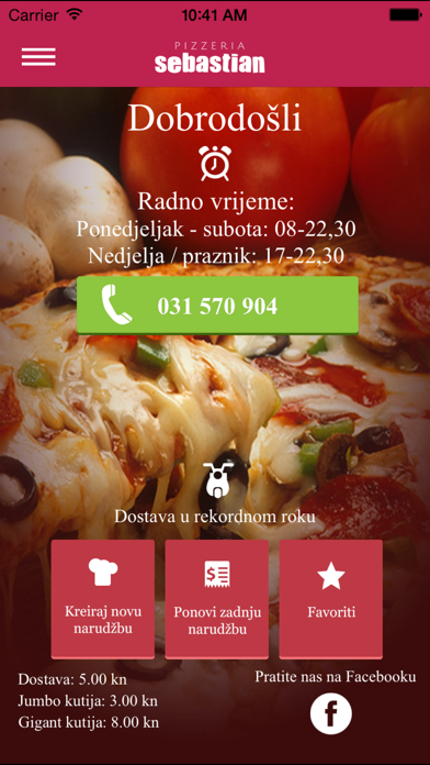 How to cancel & delete Pizzeria Sebastian from iphone & ipad 2