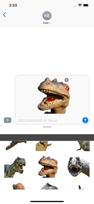 Dinosaurs Emoji Stickers(圖4)-速報App