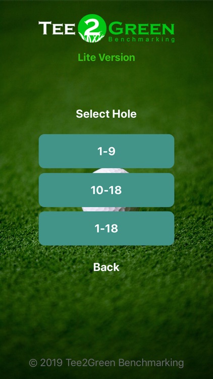 Tee2Green Lite screenshot-3