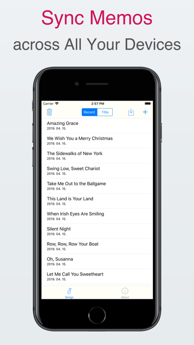 Song Memo screenshot 3
