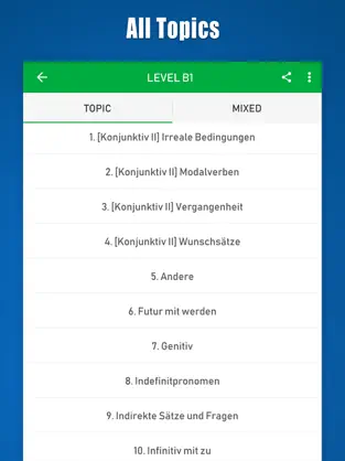 Screenshot 8 Deutsch Lernen A1 A2 B1 B2 iphone