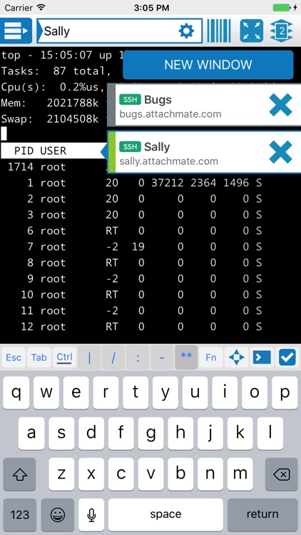 Reflection for UNIX SSH Client