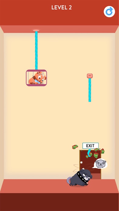 Rescue Kitten - Rope Puzzle screenshot 2