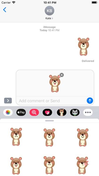 BaBy Bear Cute Sticker