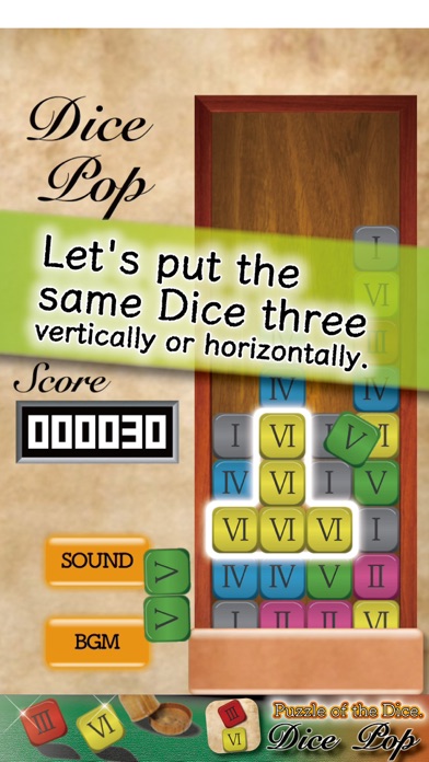 Dice Pop - Puzzle of the Dice. screenshot 3