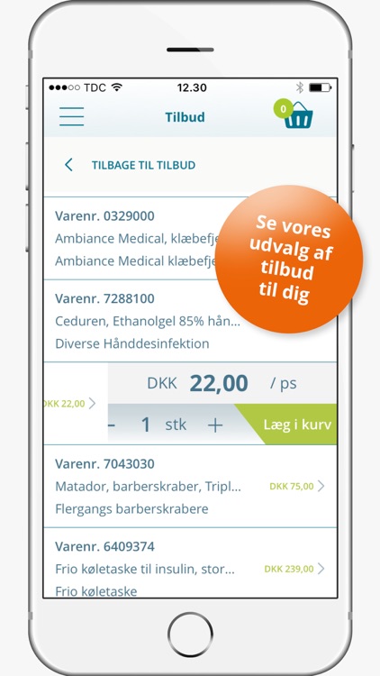 Mediq Danmark Bestillingsapp screenshot-3