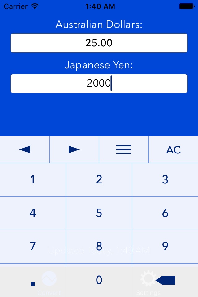 Aussie Dollars To Japanese Yen screenshot 2
