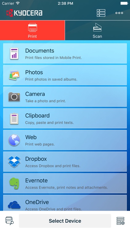 KYOCERA Mobile Print