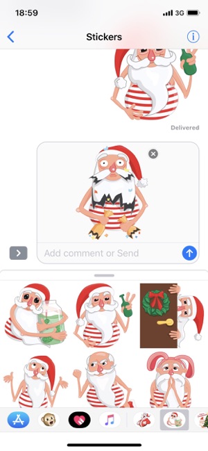 Christmas Santa Xmas Stickers(圖2)-速報App