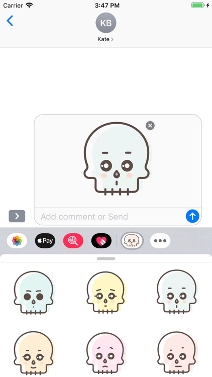 Skull Stickers Pack screenshot-4