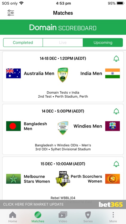 Cricket Australia Live screenshot-4