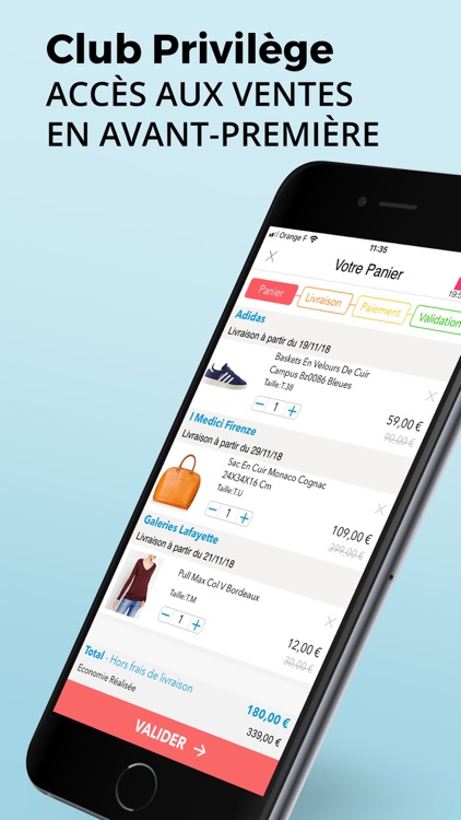 BazarChic, ventes privées mode screenshot-4