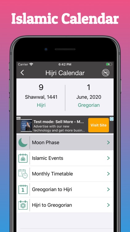 Islamic Calendar - Ramadan App screenshot-3