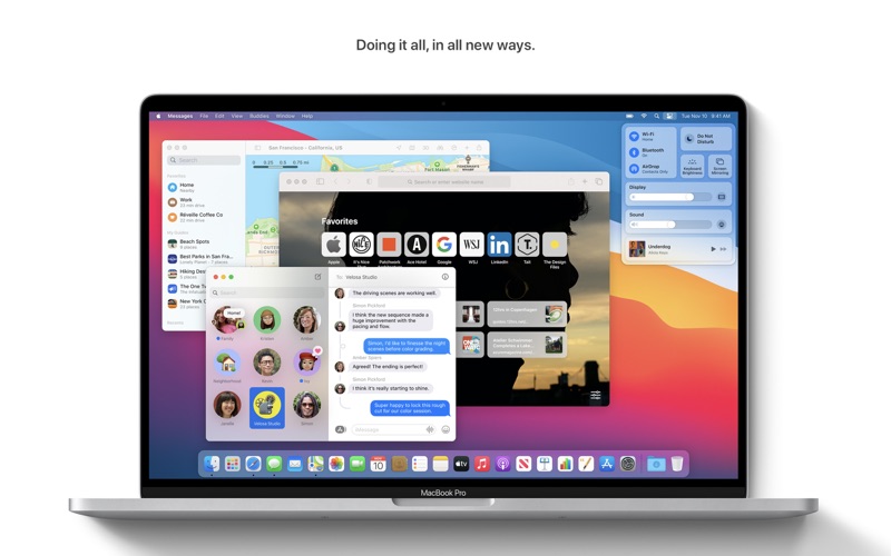 macOS Big Sur screenshot 1