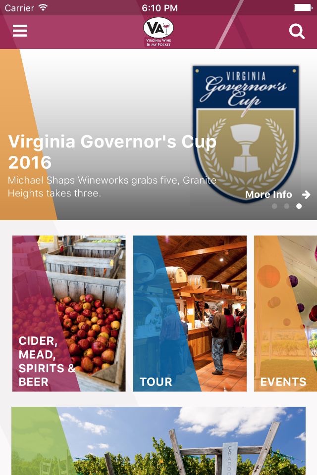 Virginia Wine In My Pocket screenshot 2