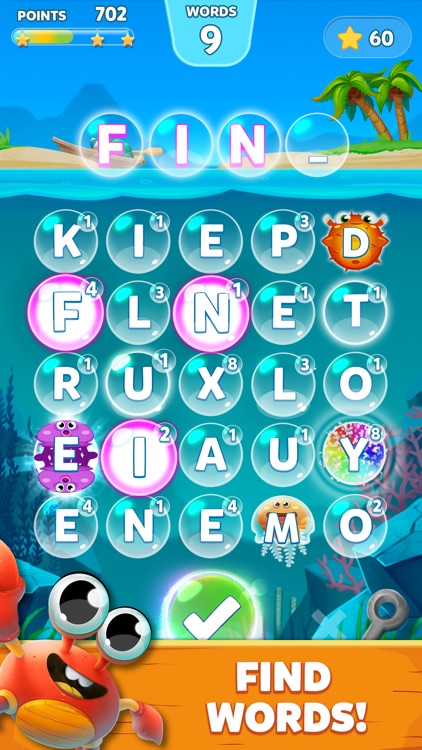 Bubble Words: Word Puzzle 2020 screenshot-3