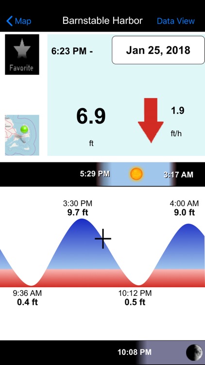 Real Tides & Currents Chart HD