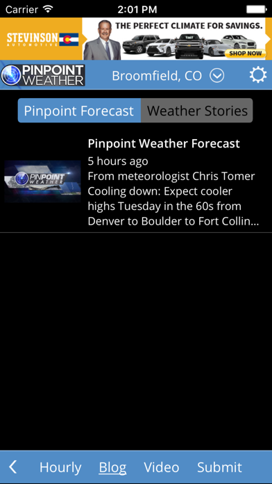 Pinpoint Weather - KDVR & KWGNのおすすめ画像4