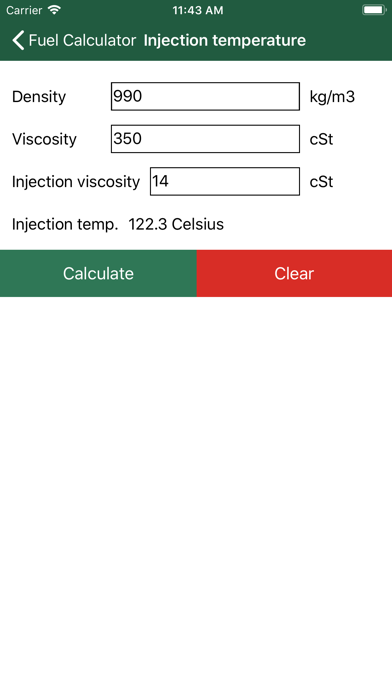 How to cancel & delete Bunker One - Fuel Calculator from iphone & ipad 2