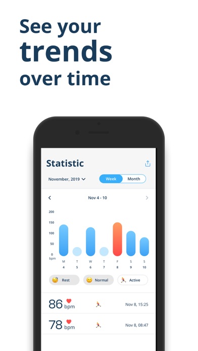 【图】Heart Rate Monitor – Pulse HR(截图3)