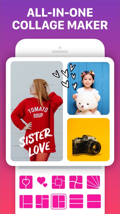 Photo Collage Maker & Pic Grid screenshot-7