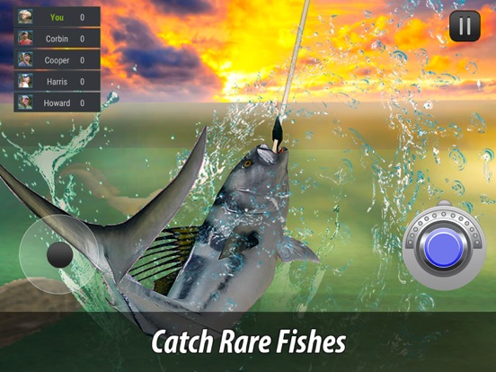 Симулятор Рыбалки в Океане для iPad
