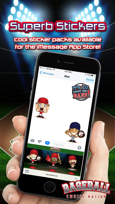 野球のイモジス国家 - Baseball Emojisのおすすめ画像4