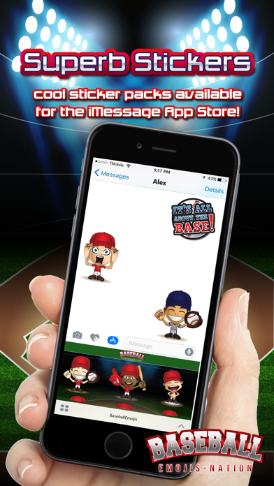 How to cancel & delete Baseball Emojis Nation from iphone & ipad 4