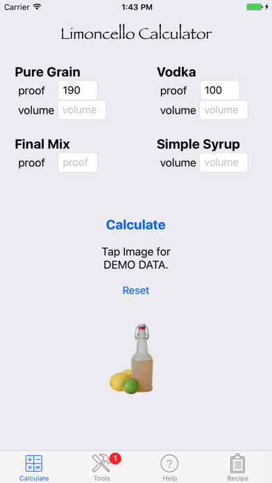 How to cancel & delete Limoncello Calculator from iphone & ipad 2