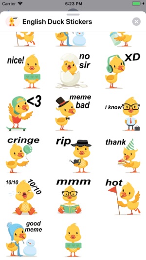 Cute Duck Stickers(圖4)-速報App