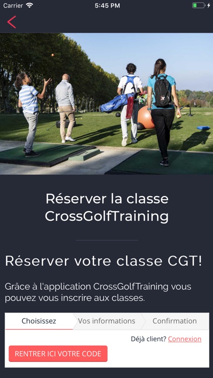 CrossGolfTraining