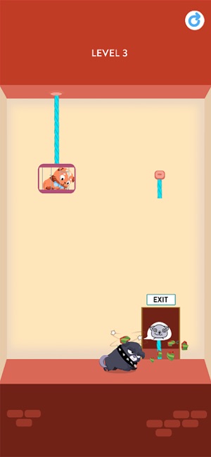 Rescue Kitten - Rope Puzzle(圖2)-速報App