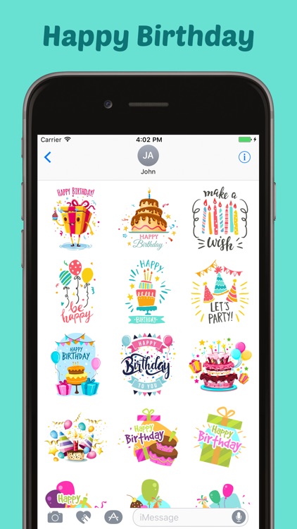 Happy Birthday Stickers Pack!