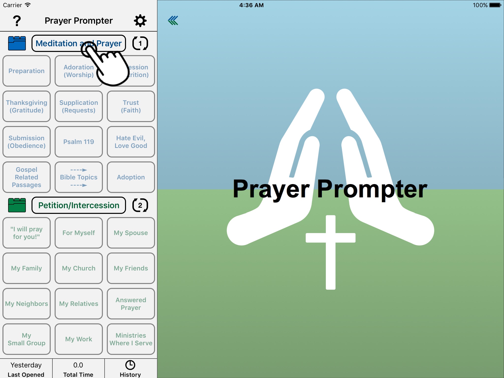 Christian Prayer Prompter screenshot 2