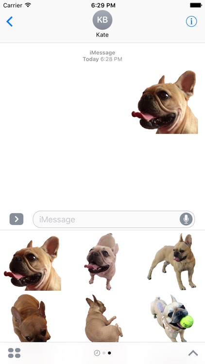 Frenchie Stickers Pack