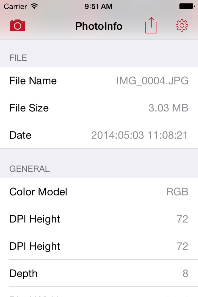 PhotoInfo -EXIF,GPS,remove GPS screenshot 4