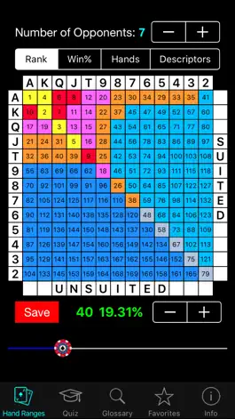 Game screenshot Starting Hand Ranges mod apk